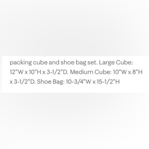 Lilly Pulitzer NEW putting green poppy land set of three packing cubes - Picture 3 of 8